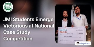 JMI Students Emerge Victorious at National Case Study Competition